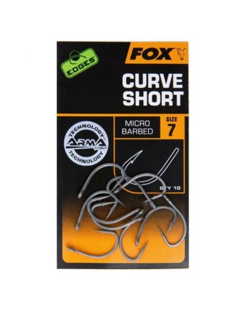Fox Edges Armapoint Curve Shank Short Size - Haken
