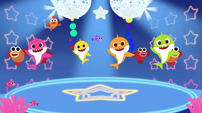 Baby Shark - Sing & Swim Party - Nintendo Switch Game - Speelbare Personages