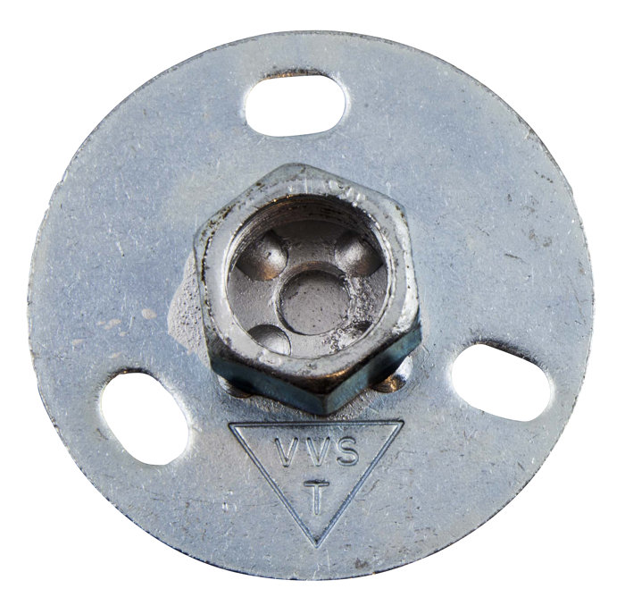 Montage grundflange 1/2