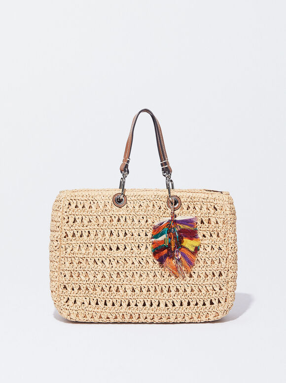 Tote Efecto Paja - Bege