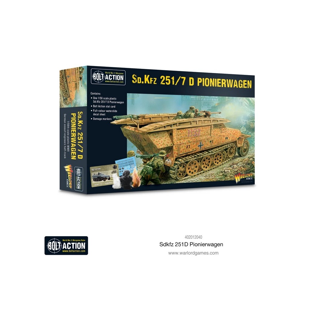 Bolt Action - German - SD.Kfz 251/7 D Pionierwagen