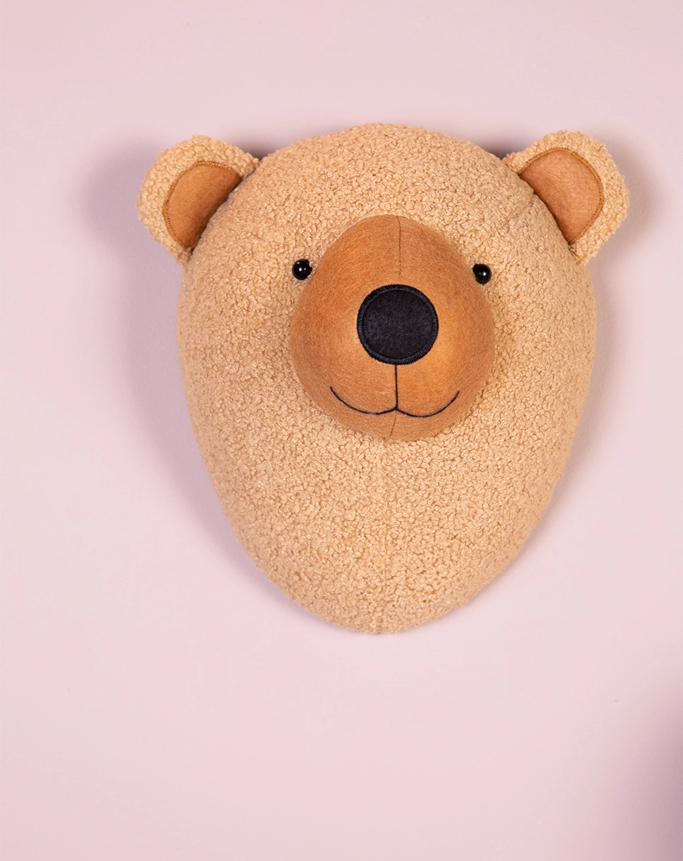 Wanddekoration TEDDYBÄR in braun