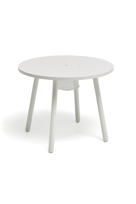 Cloudberry Castle BREE Bord og Stoler med Oppbevaring, Hvit
