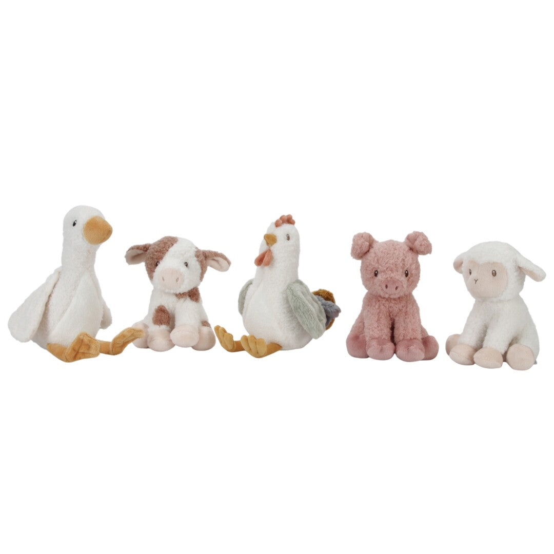 Little dutch knuffelvarken little farm - 17 cm