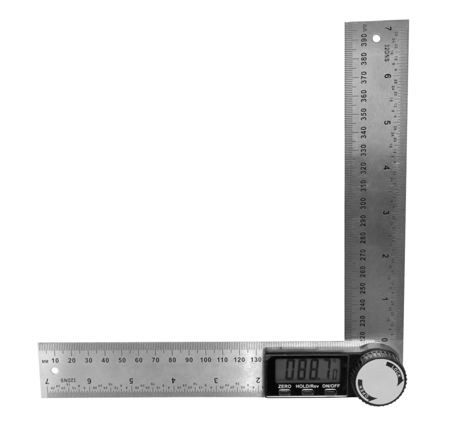 Brüder Mannesmann 81220 Digitale hoekmeter - 200mm
