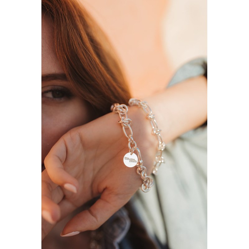bracelet plaqué argent - ATHÉNA