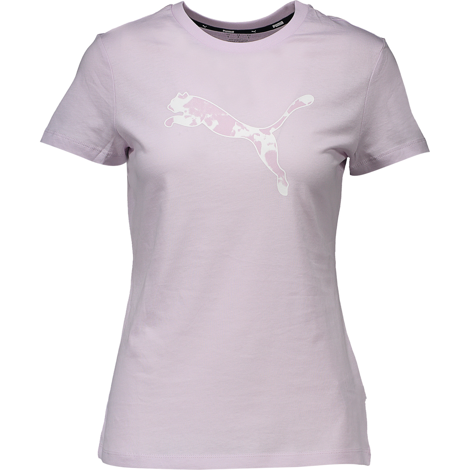 Puma Damen T-Shirt Graphic Tee XL, beige