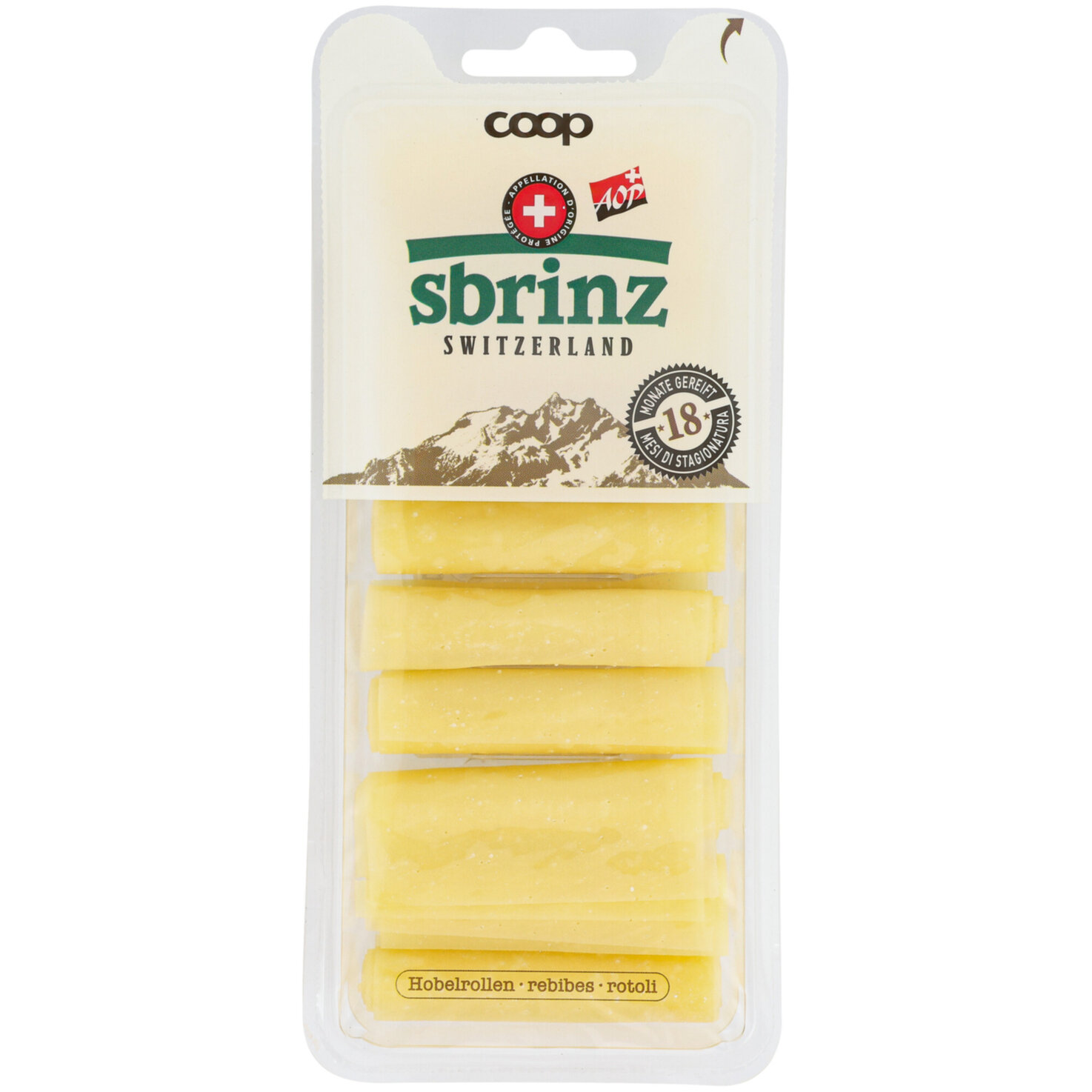 Sbrinz Hobelrollen