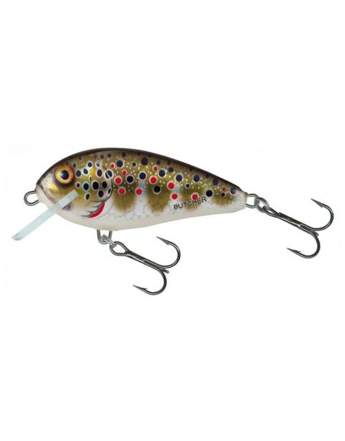 Salmo Butcher Floating - Plug - 5 cm Holographic Brown Trout