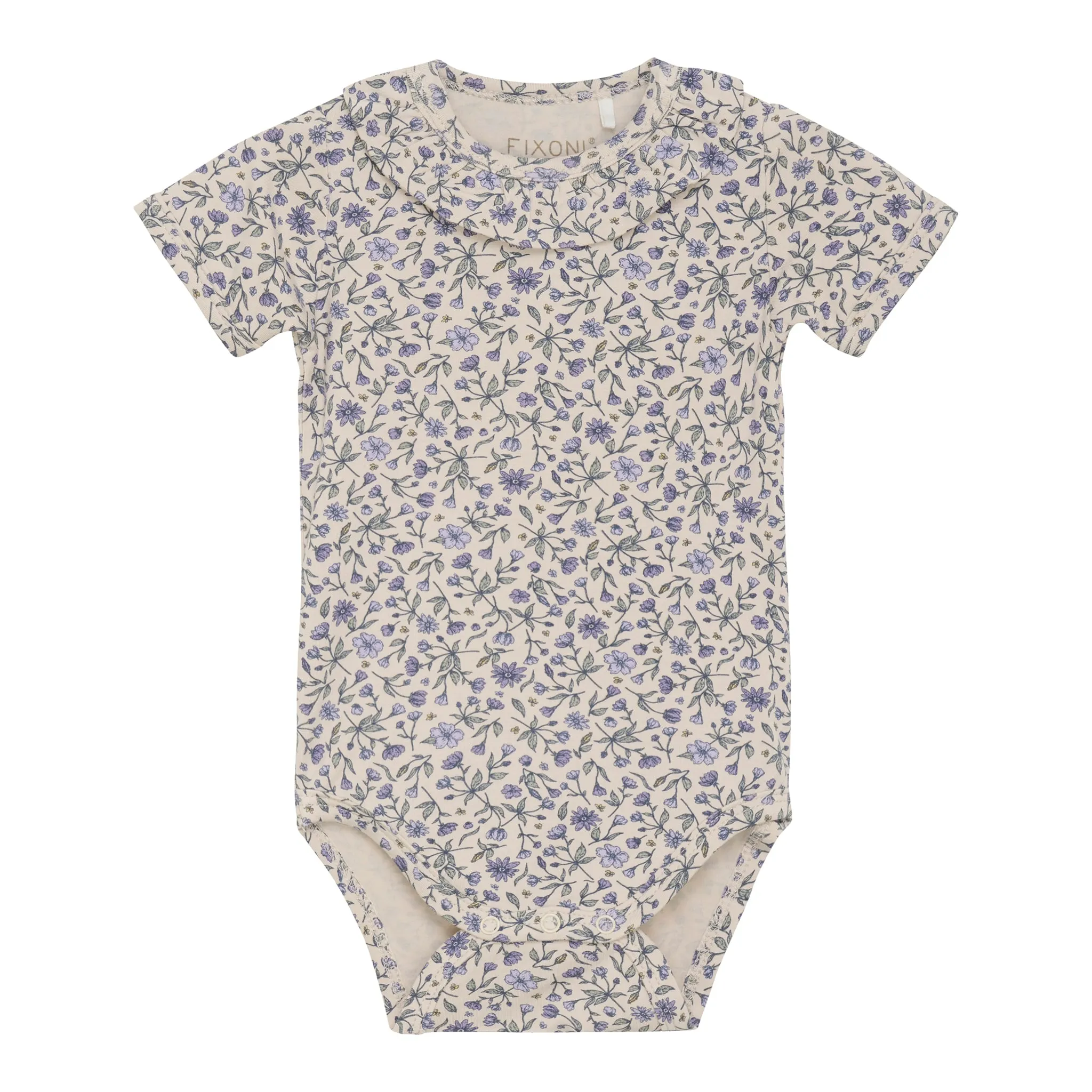 Fixoni Cache-Couche Imprimé Fleurs 6-24mois