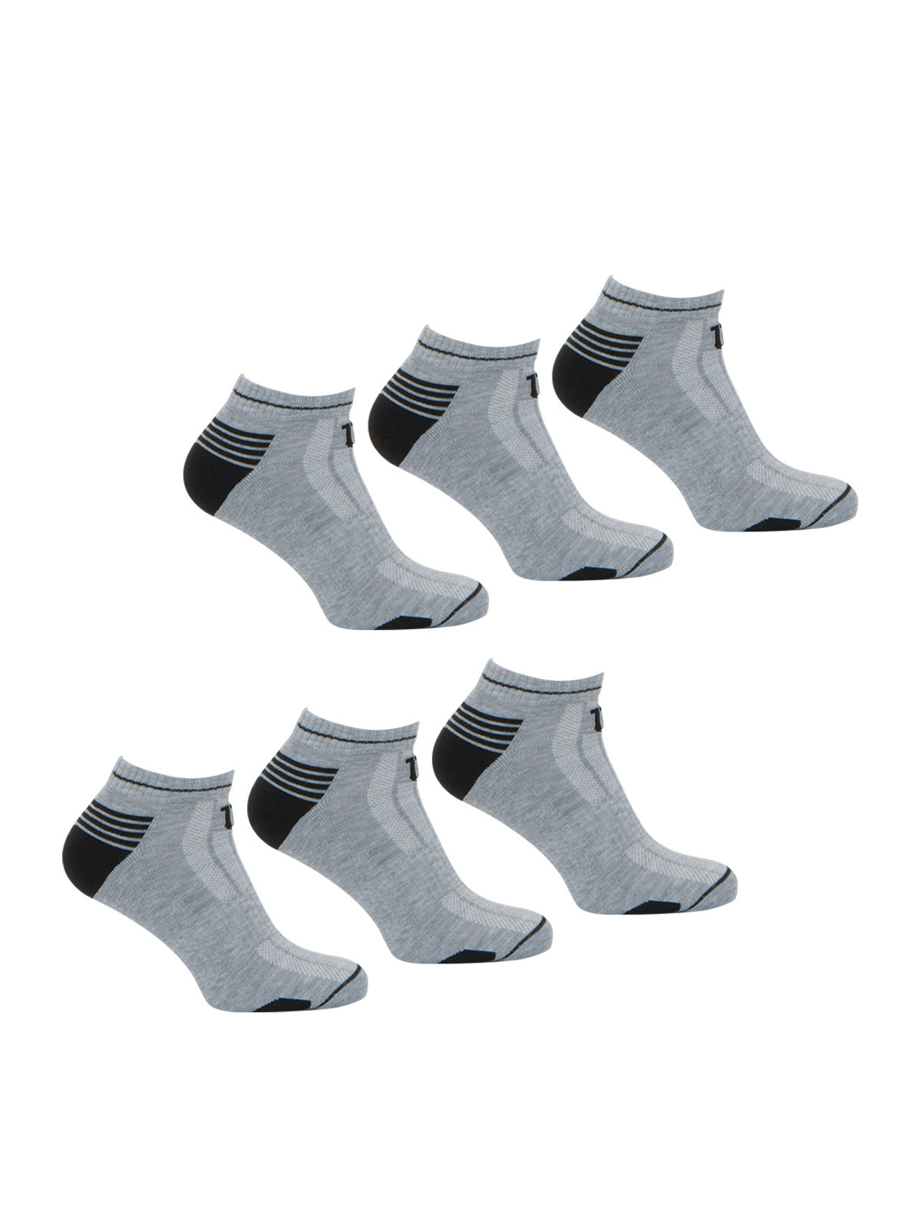 Lot de 6 paires de chaussettes basses