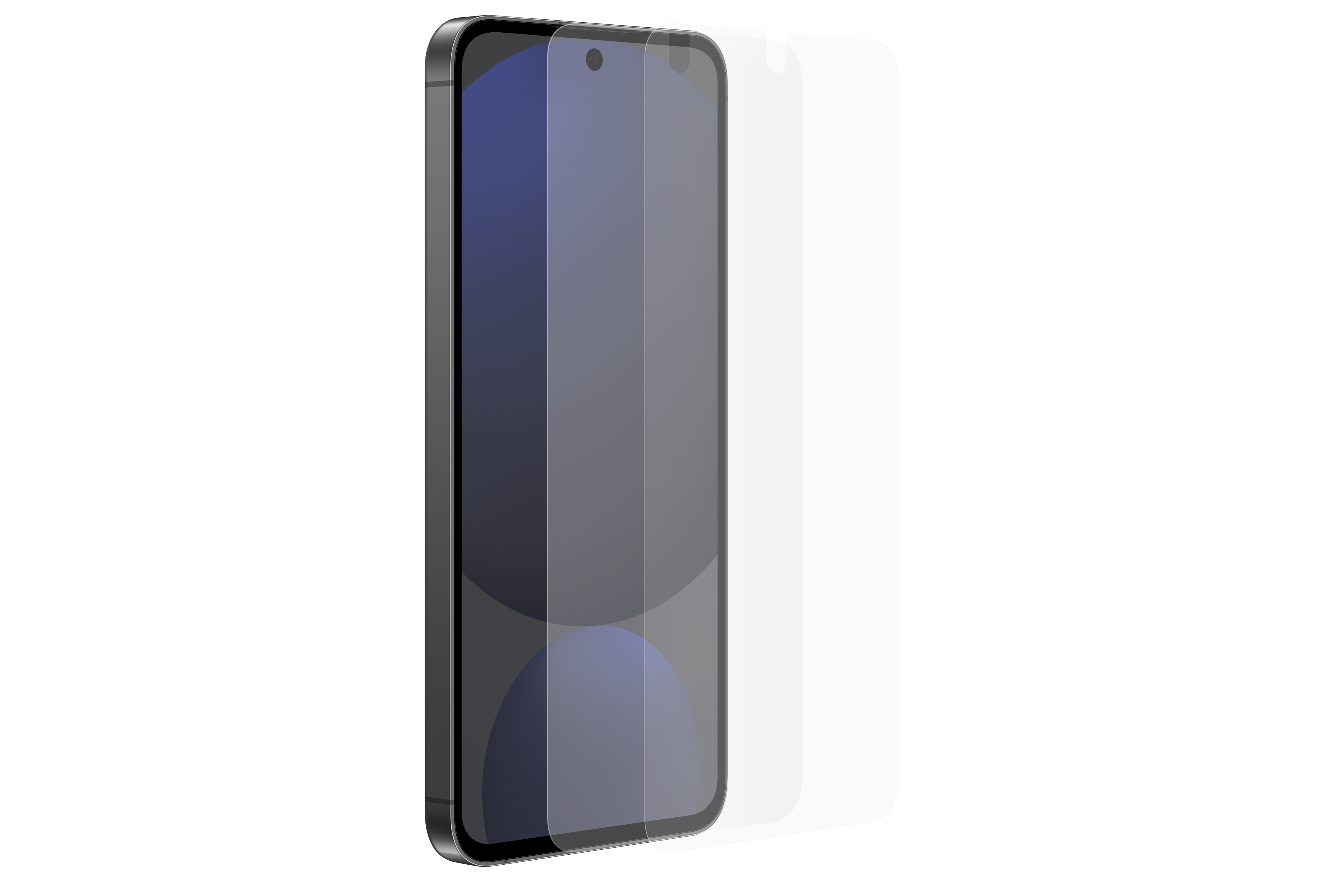 (2er Set) Samsung - Galaxy S24 FE Anti-Reflecting Screen Display Schutzfolie   Montagehilfe Case Friendly (EF-US721CTEGWW)