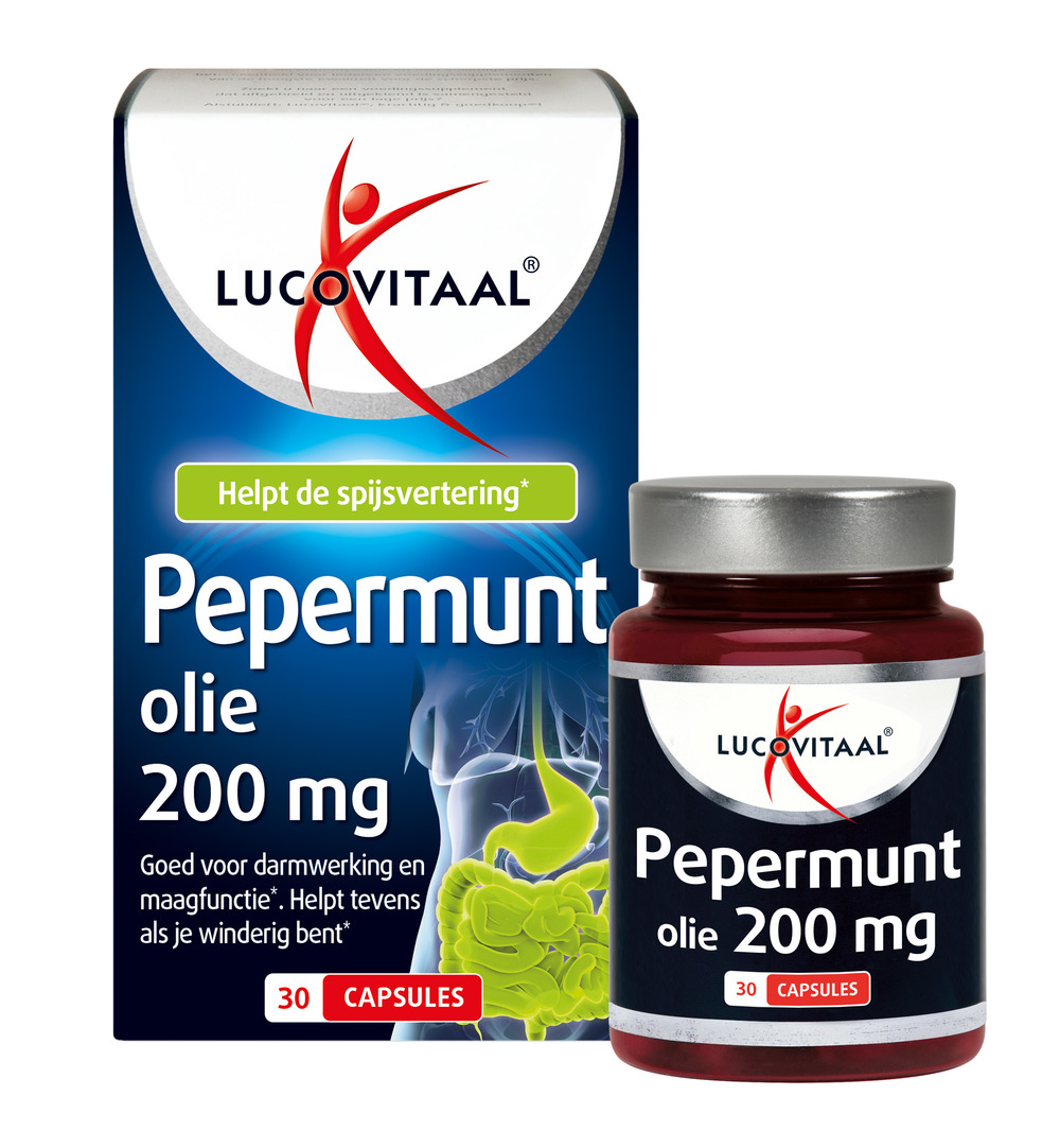 Lucovitaal Pepermuntolie (30 capsules)