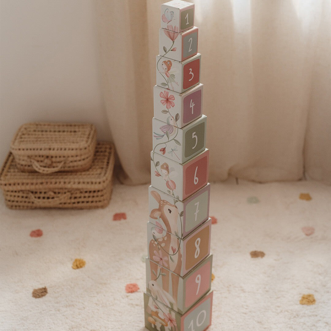Little dutch stapelblokken fairy garden - 10st
