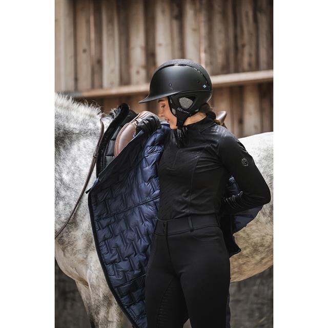 Winterjas Equithème Nelly Blauw-grijs