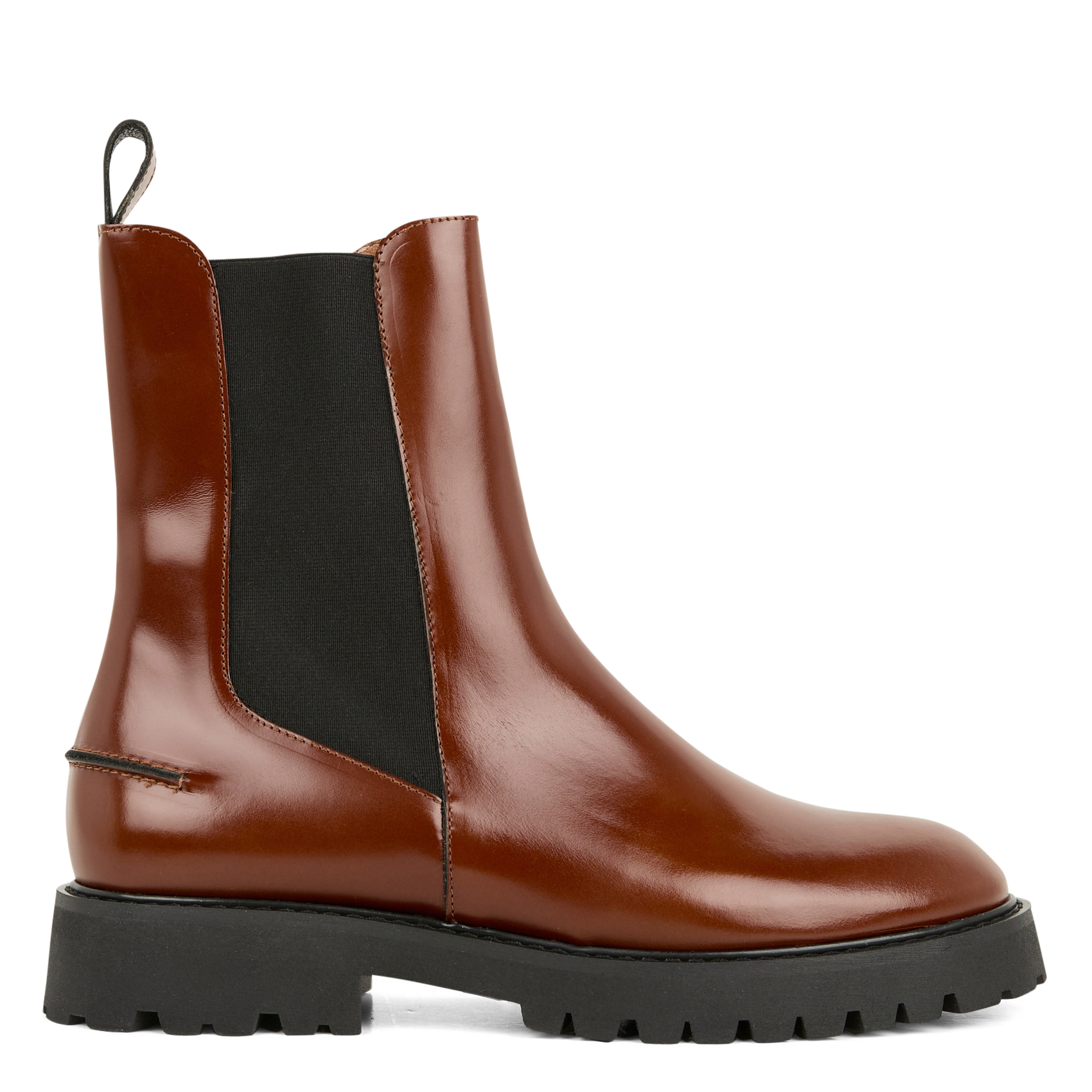 TUDAL - Bottines en cuir | Marron