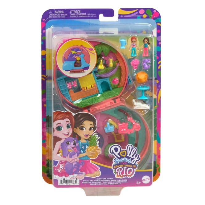 Polly Pocket - Adventure - Moped-Schatulle