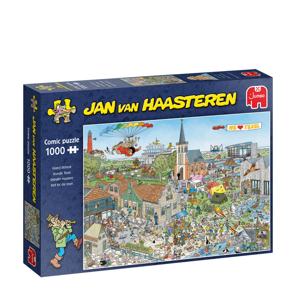 Prima was wat ik besteld had alleen verpakking erg grootrondje texel legpuzzel 1000 stukjes