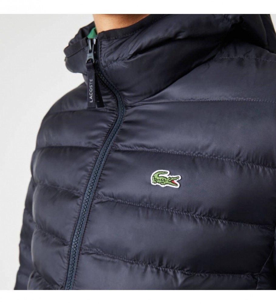 Jaqueta Lacoste Basic Acolchoada Azul Marinho
