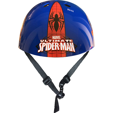 Skaterhjelm m. spiderman logo