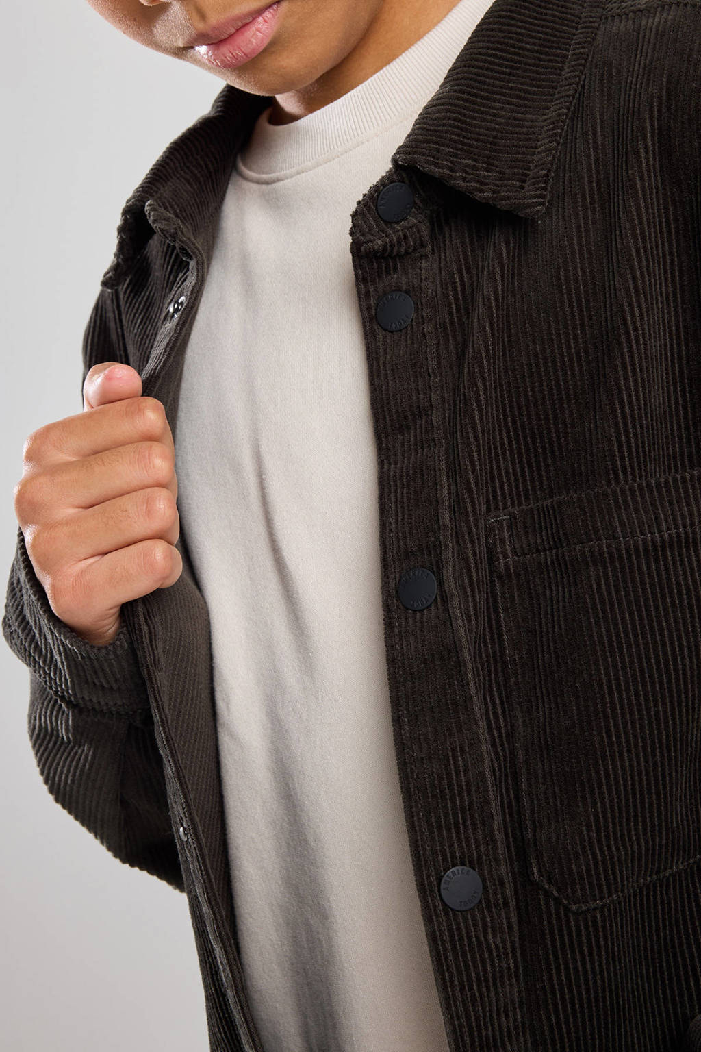 America Today Overshirt donkergrijs