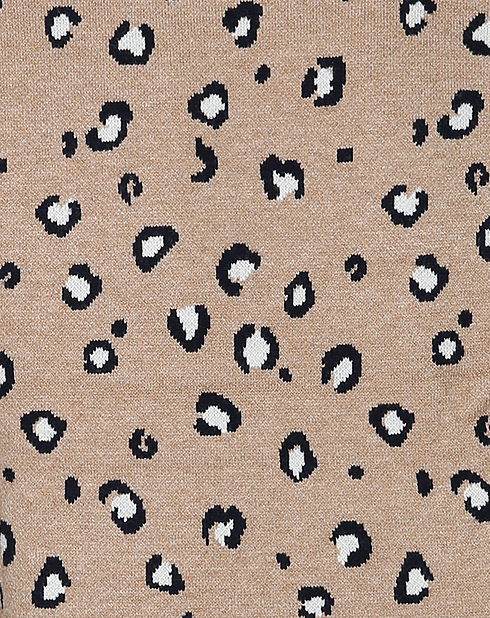 Langarm-Kleid LEO TRIKOT in beige