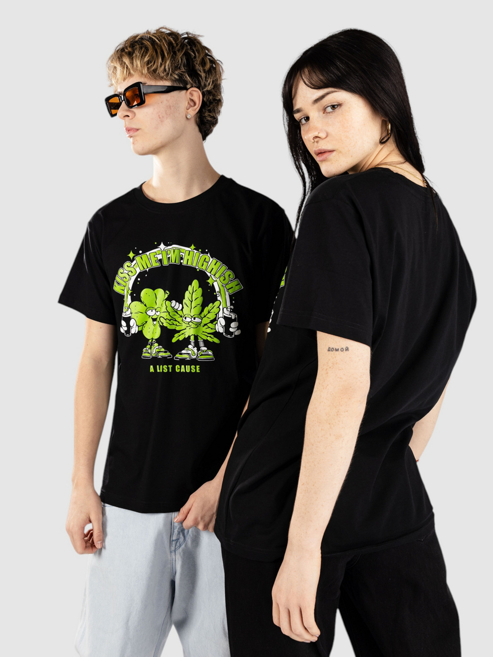 A Lost Cause Highish T-Shirt black