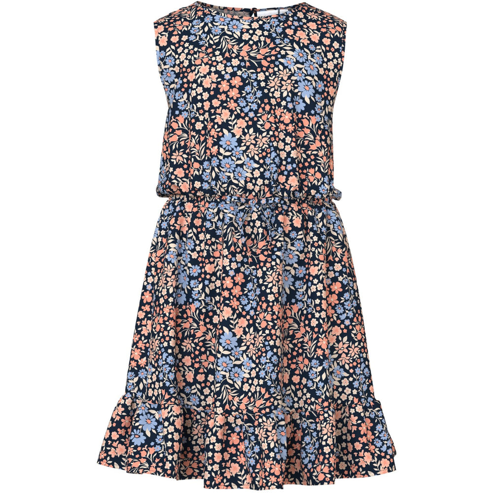Køb Name It Dark Sapphire Flower Power Vinaya Spencer Kjole