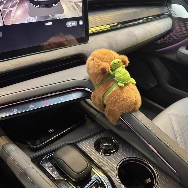ZenlyHabit - Capybara Pluche Auto Ornament