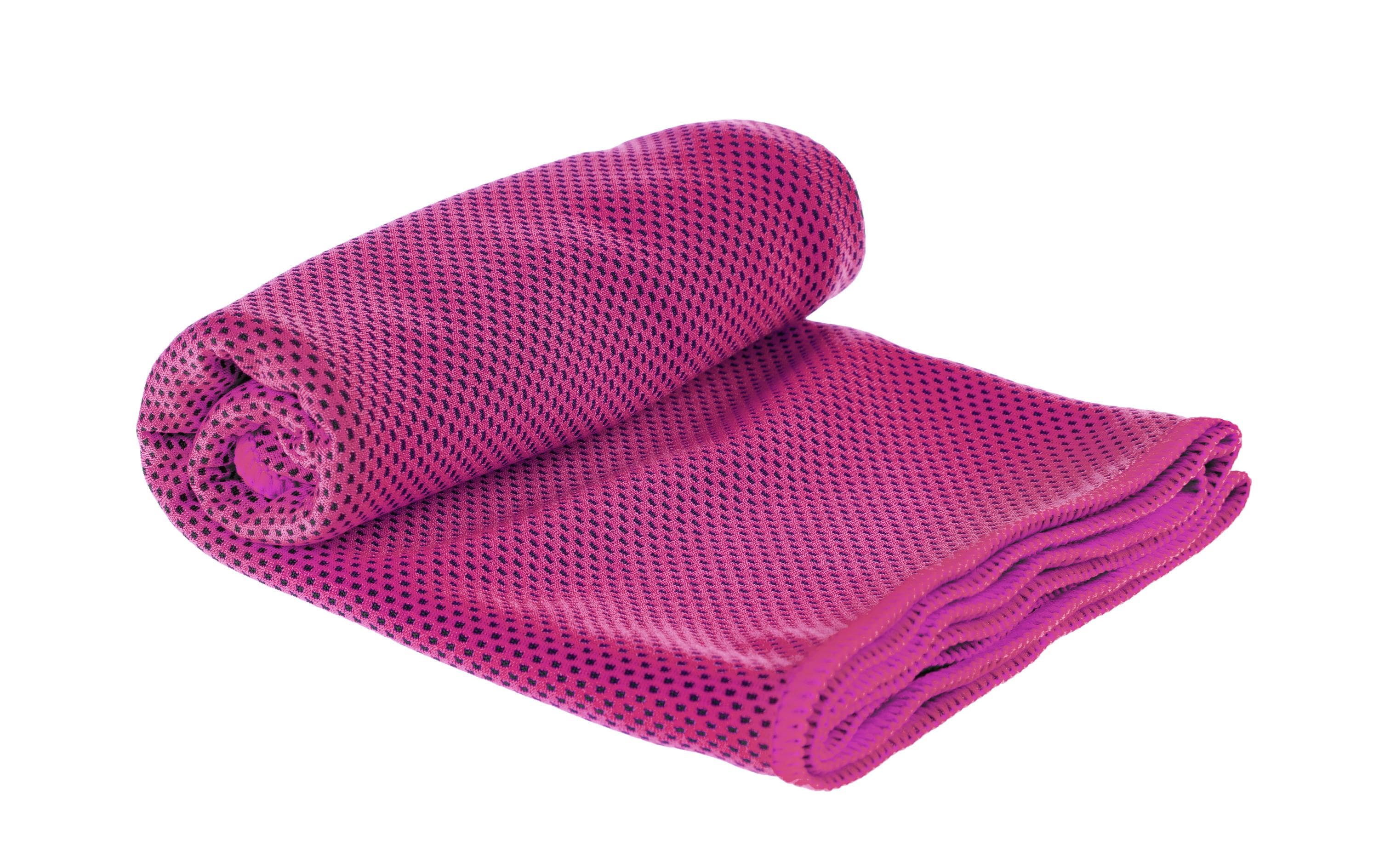 Kühltuch Raspberry, 30 x 100 cmKühlendes Handtuch für den Sommer und sportliche Aktivitäten