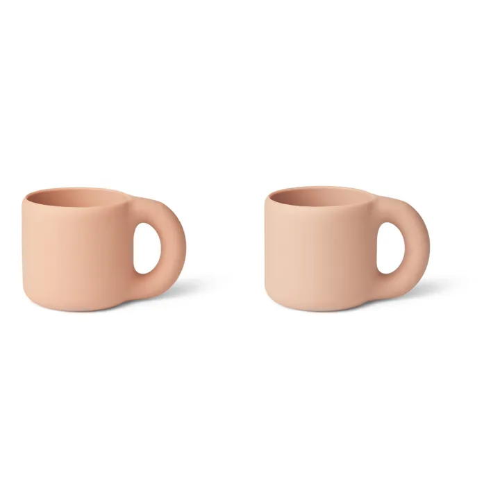 Liewood Mugs Kylie en silicone - Set de 2 | Rose