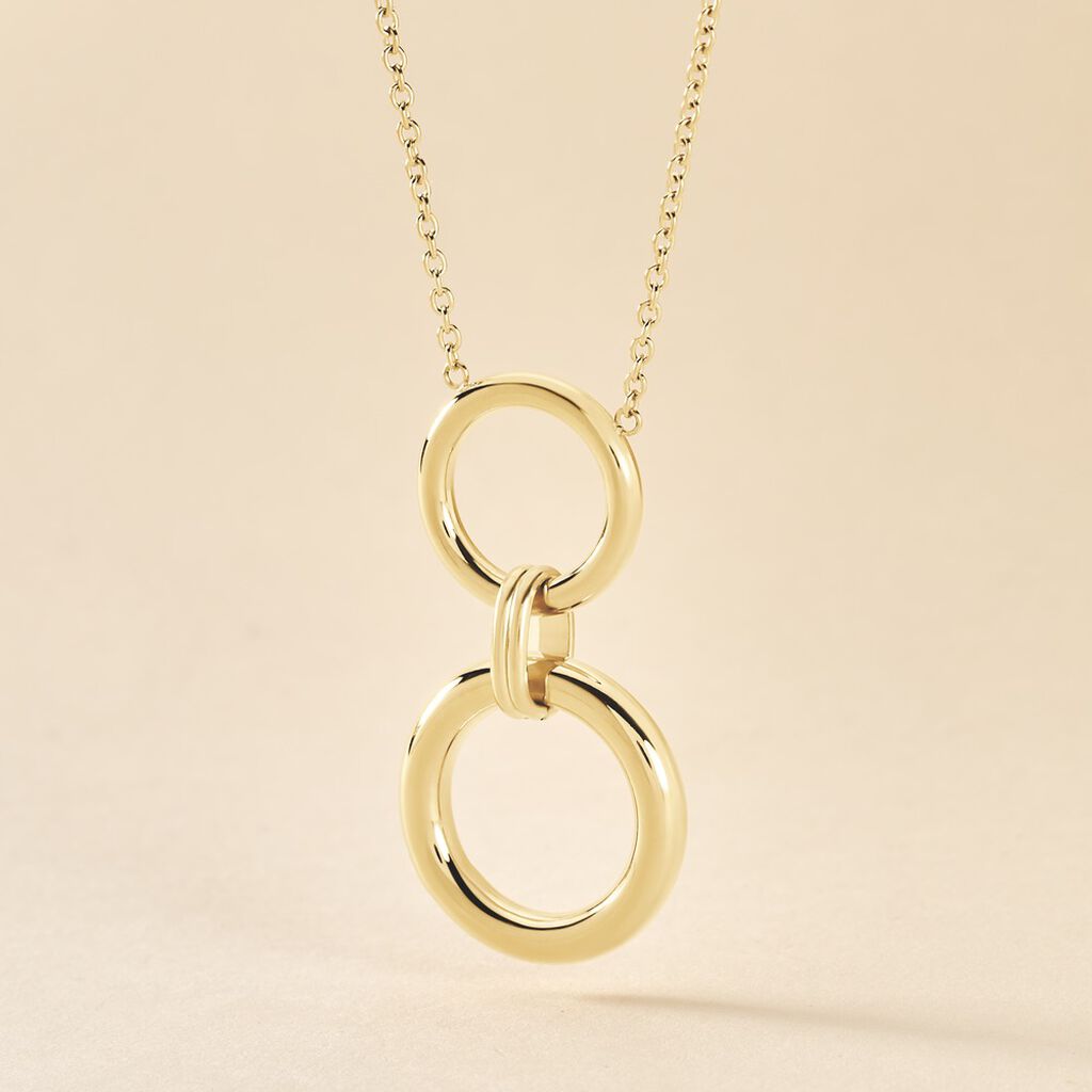 Collier Giachetta Acier Doré