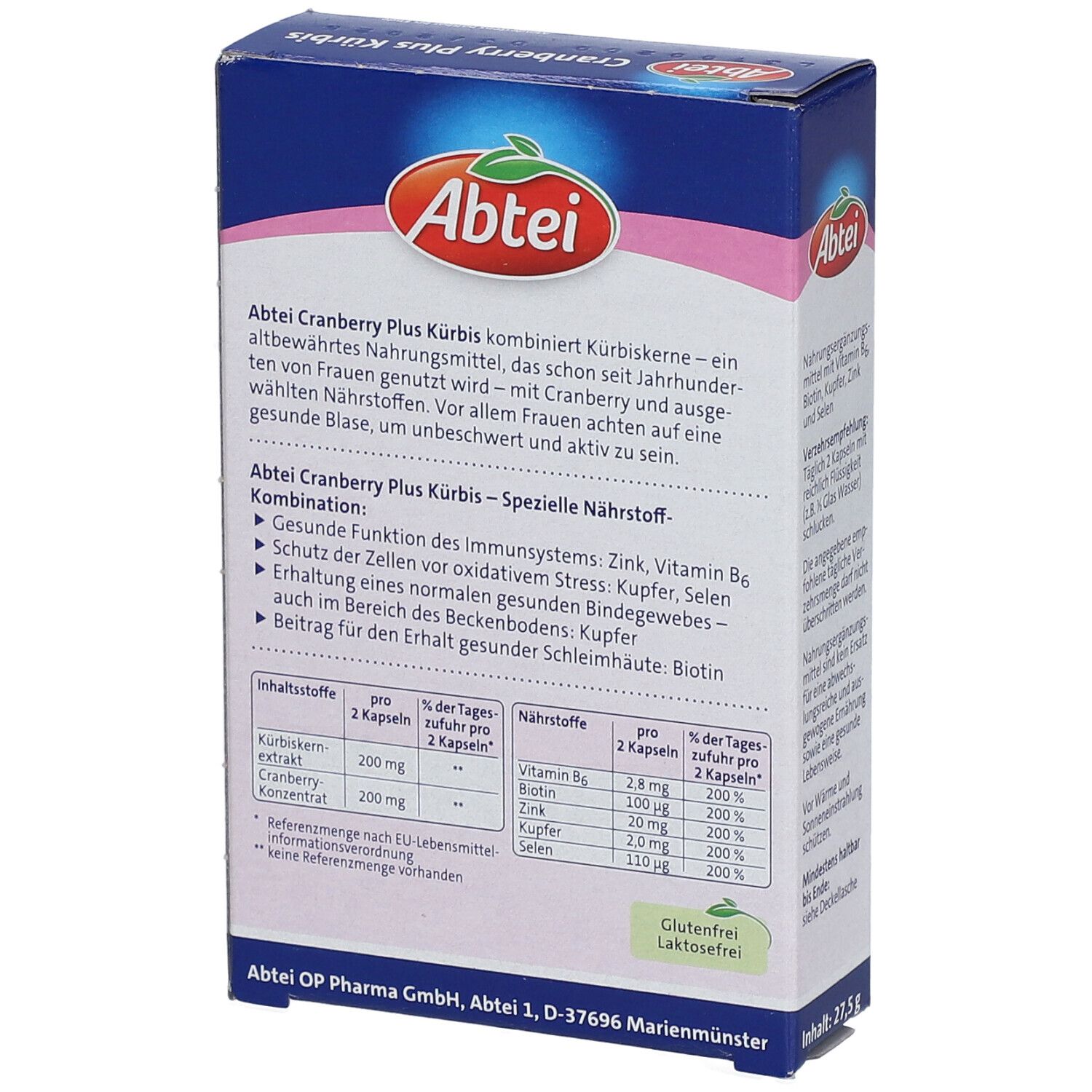Abtei Cranberry + Kürbis Plus