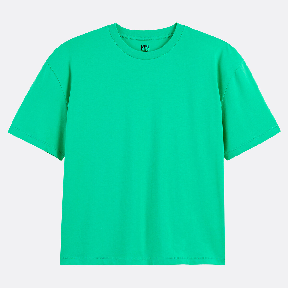 COLEÇÃO LA REDOUTE<br>Camiseta folgada, gola redonda, mangas curtas