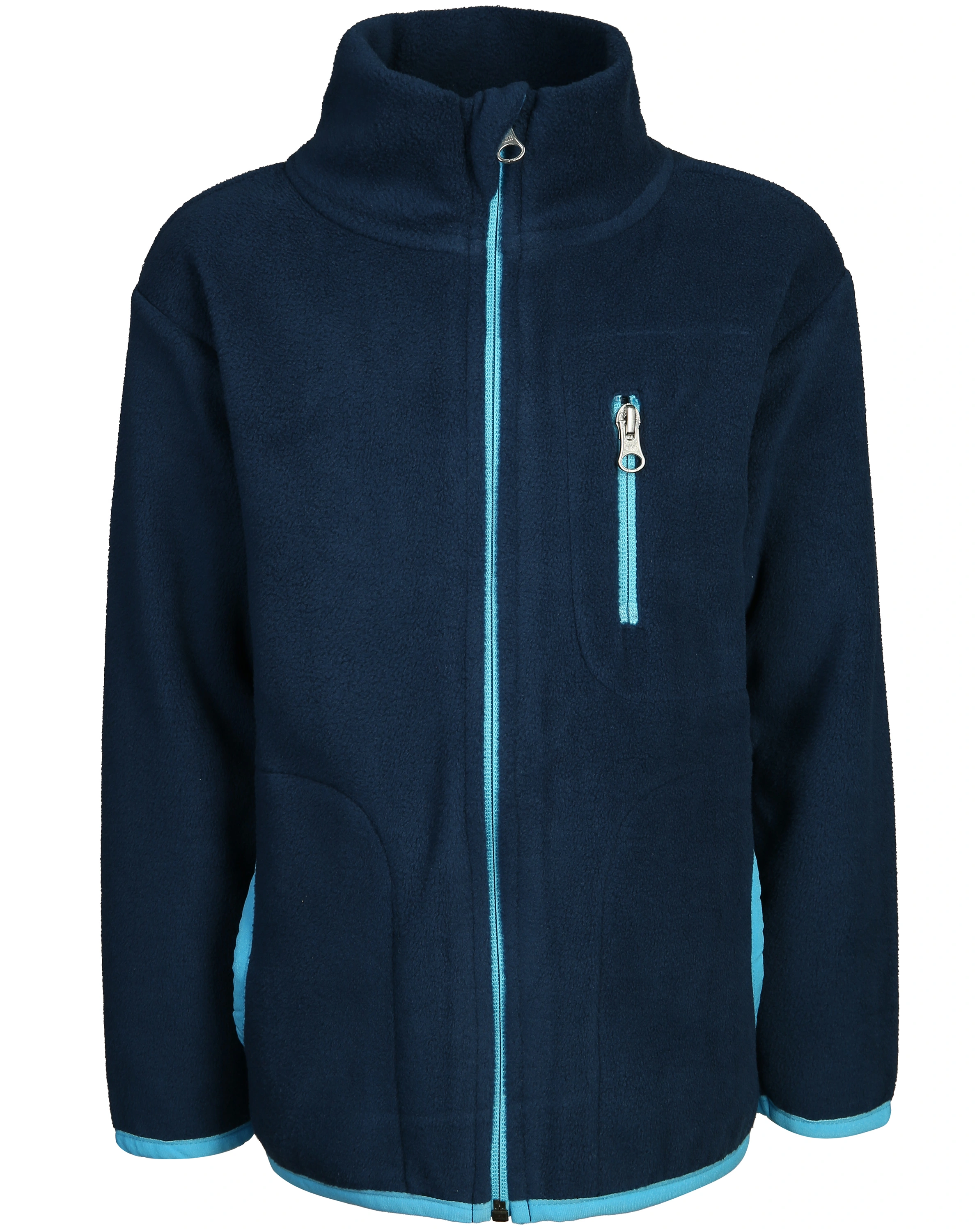 Fleece-Jacke POCKET in dunkelblau