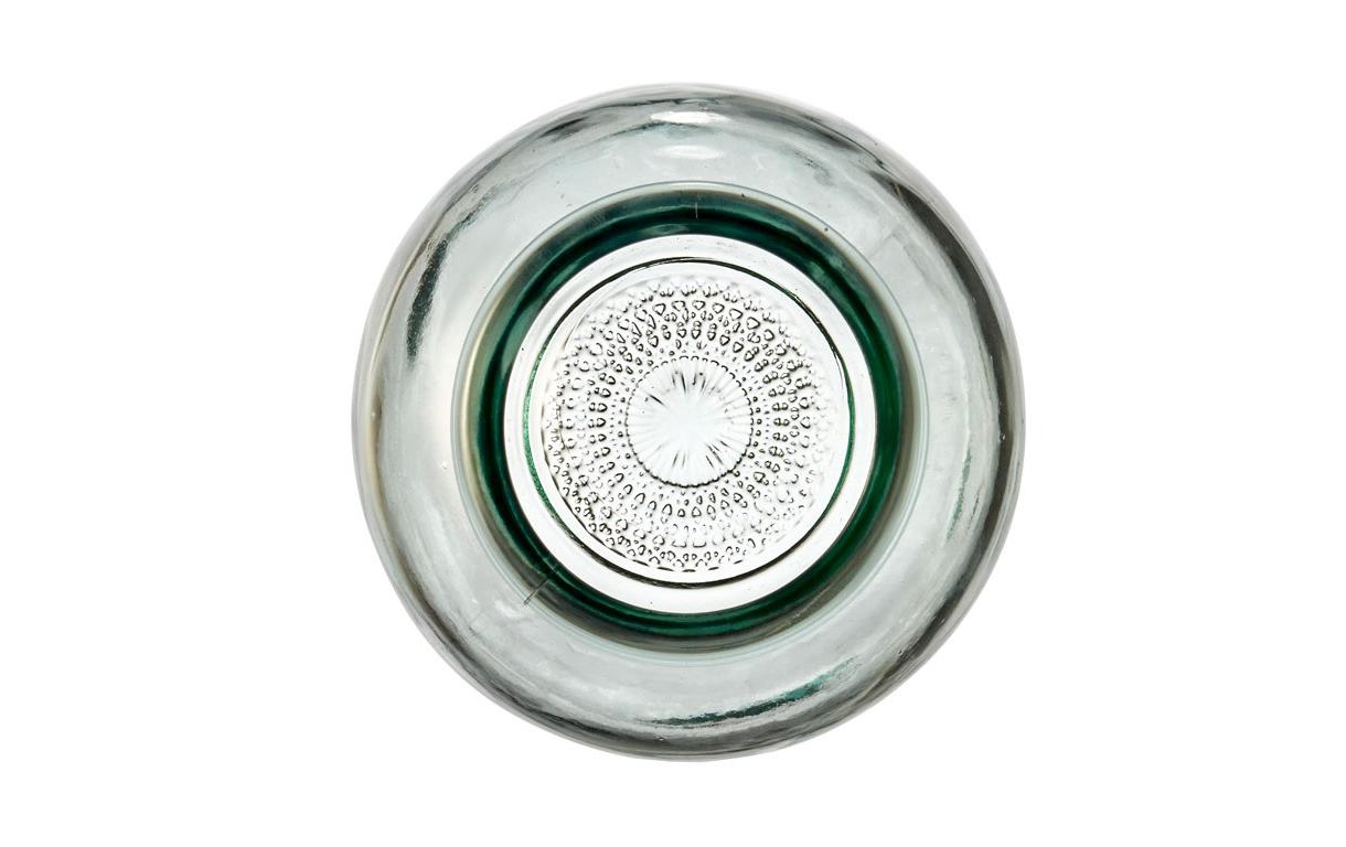 Vase Kusintha 13 cm, GrünModerne Vase aus Glas