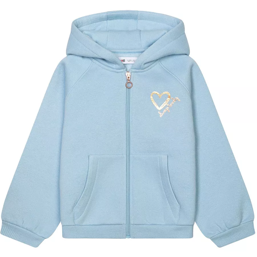 MINOTI Sweatjacke Hellblau