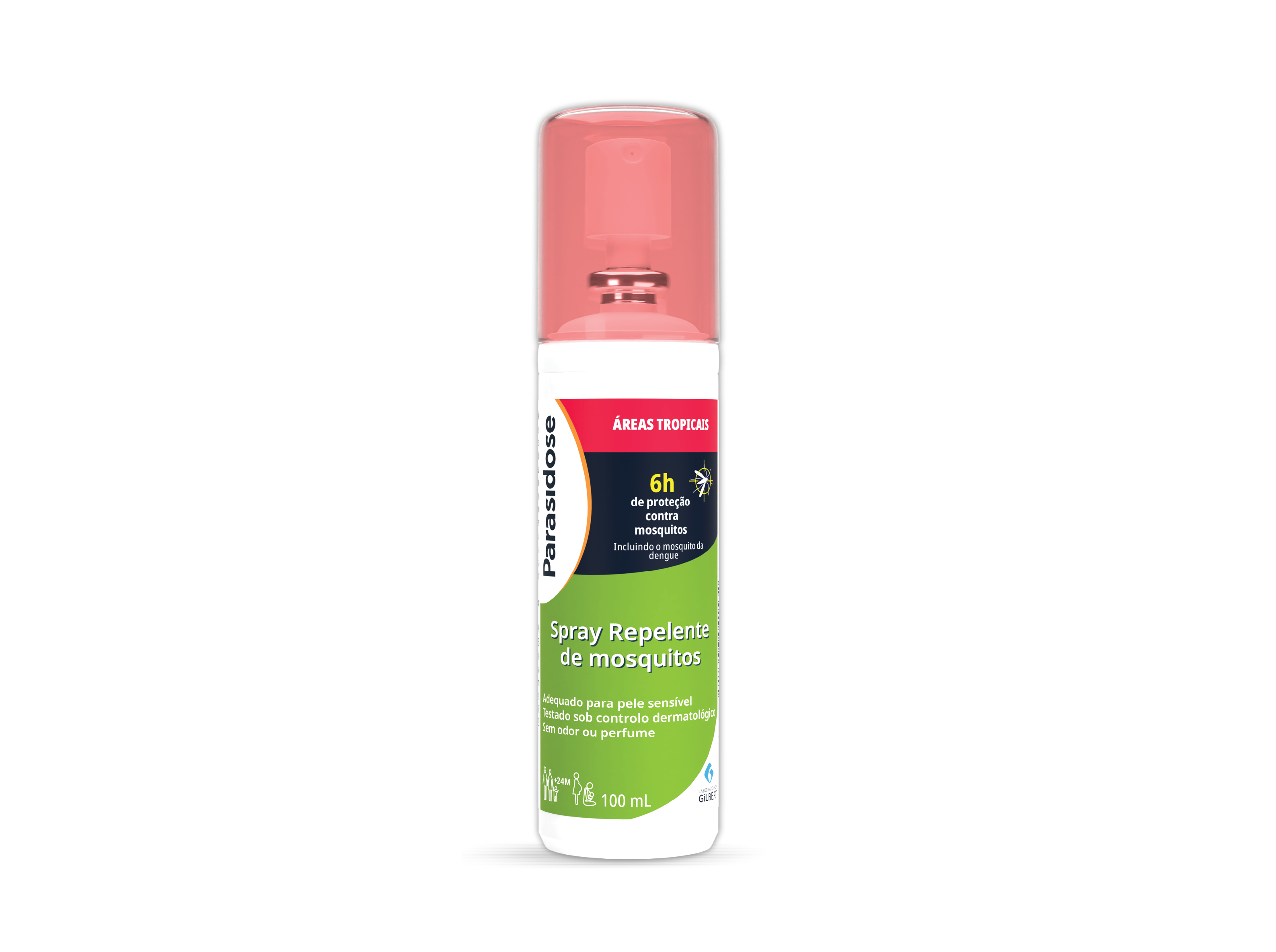 SPRAY PARASIDOSE ÁREAS TROPICAIS REPELENTE 100ML