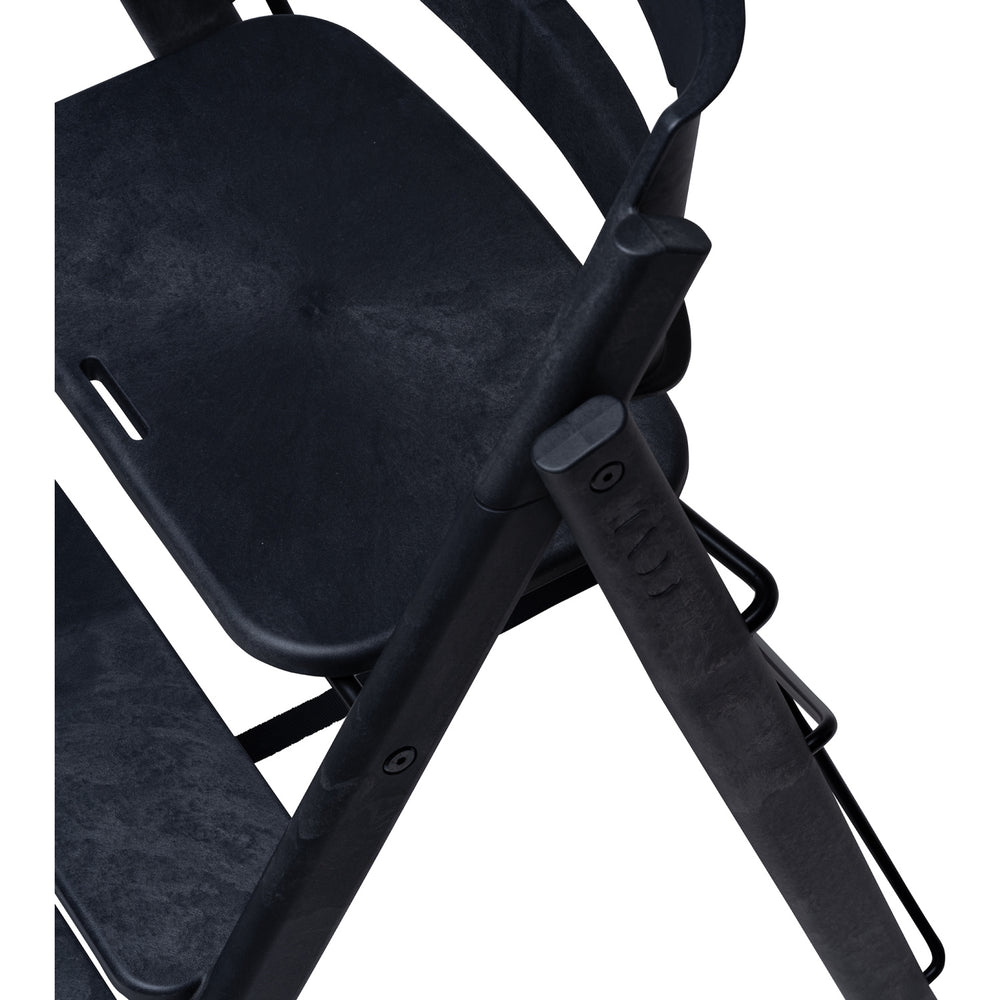 Køb KAOS Charcoal Black Klapp Højstol Recycled Med KLAPP® Sikkerhedsbøjle Og Bakke Bundle