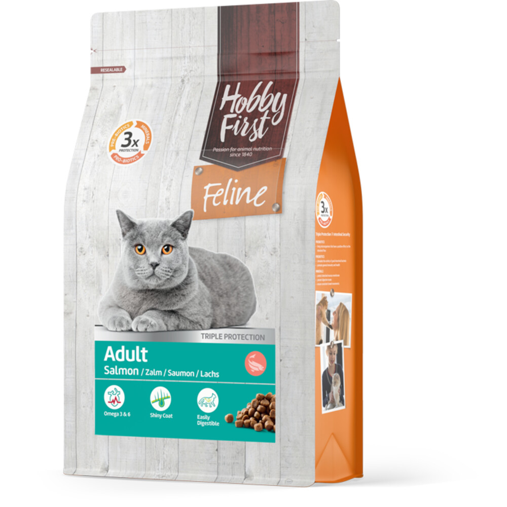 HobbyFirst Feline Adult Zalm 4,5 kg