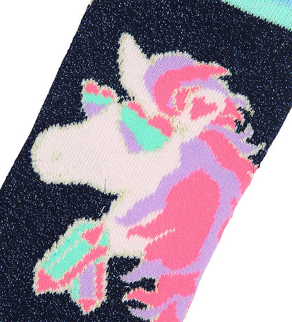 Billieblush Socken - Hohe Socken - Navy/Glitter
