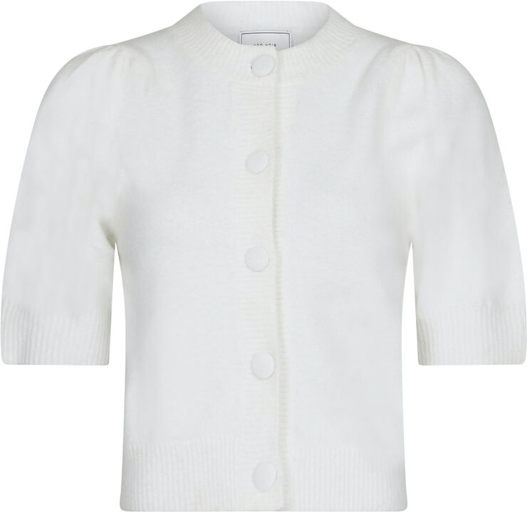 Neo Noir Trudy Knit Cardigan Off white