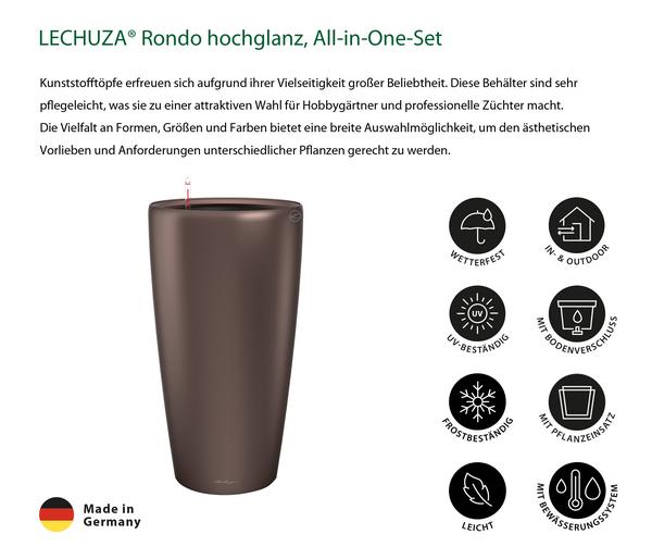 LECHUZA® RONDO, All-in-One-Set