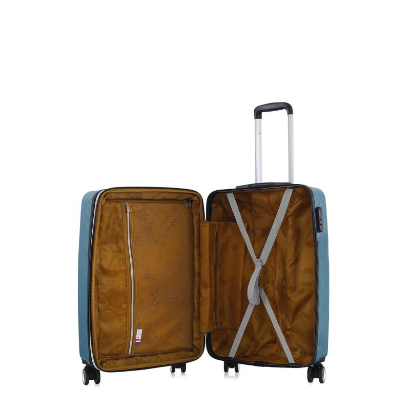Lot de 3 valises rigides 379 Extensibles 55, 66 et 76 cm Menthe