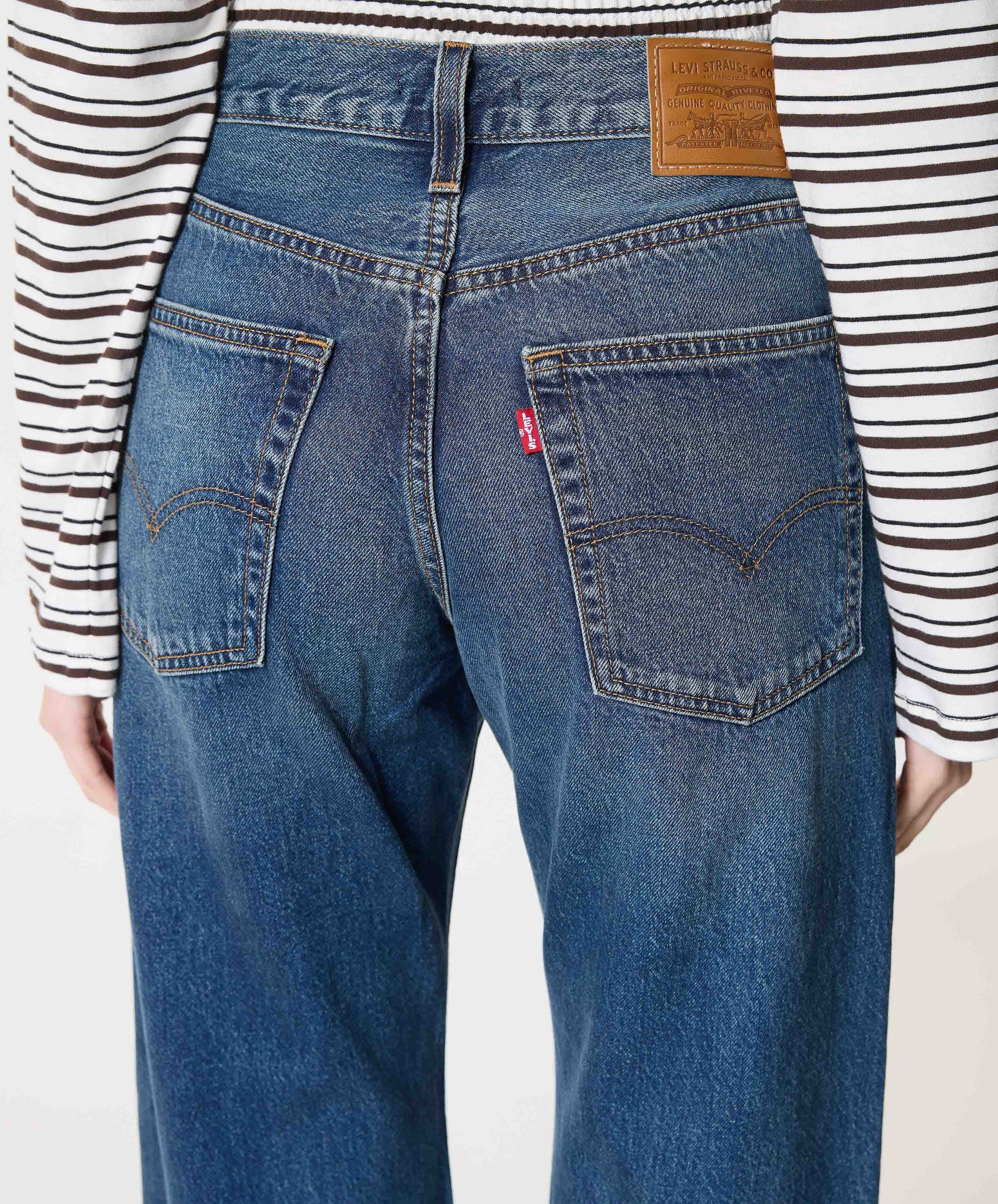 Levi's LOOSE BOOT PHOENIX RISING dames jeans blauw