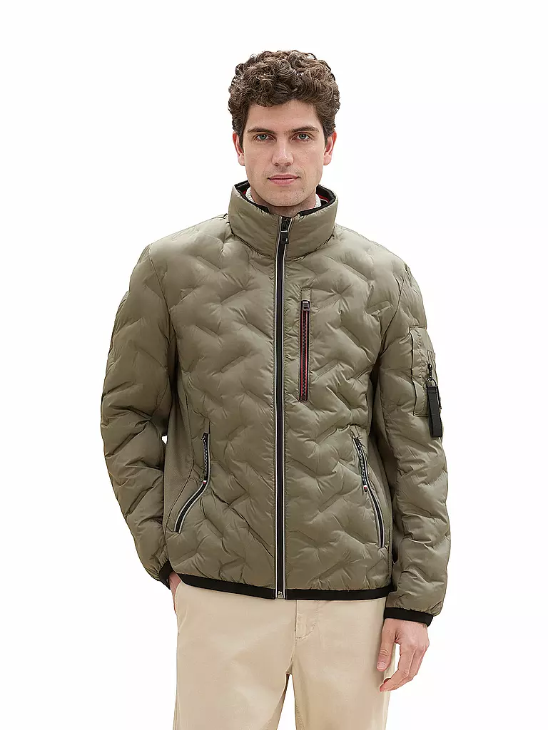 TOM TAILOR Leichtsteppjacke olive