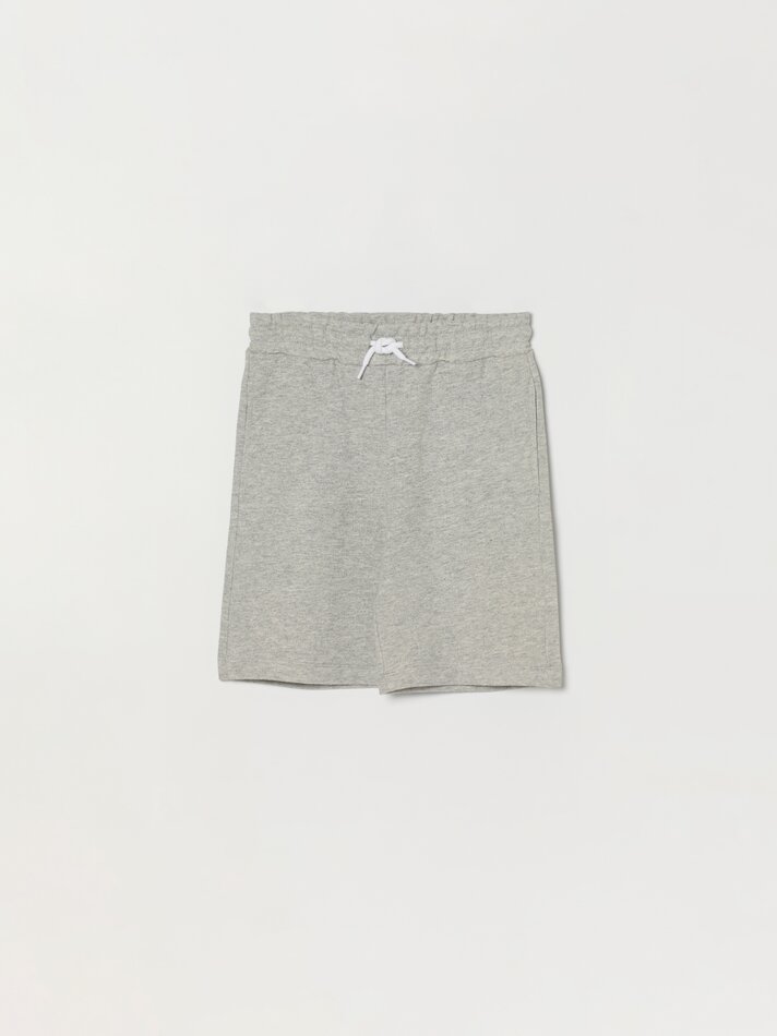 Conjunto de 2 Bermudas Básicas de Pelúcia - Pretas