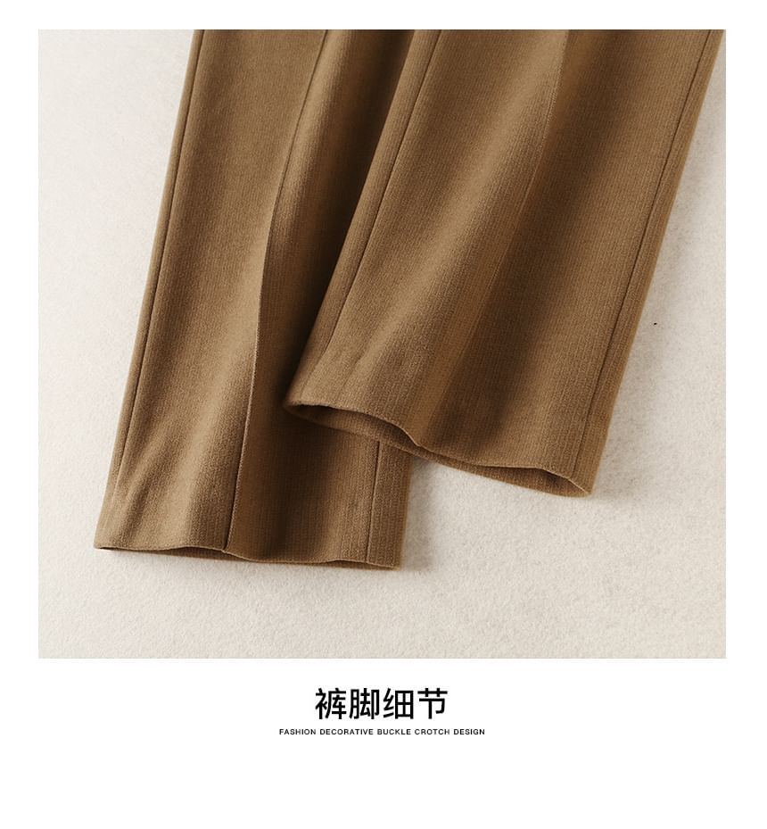Kwuartz - High Rise Plain Straight Leg Broek