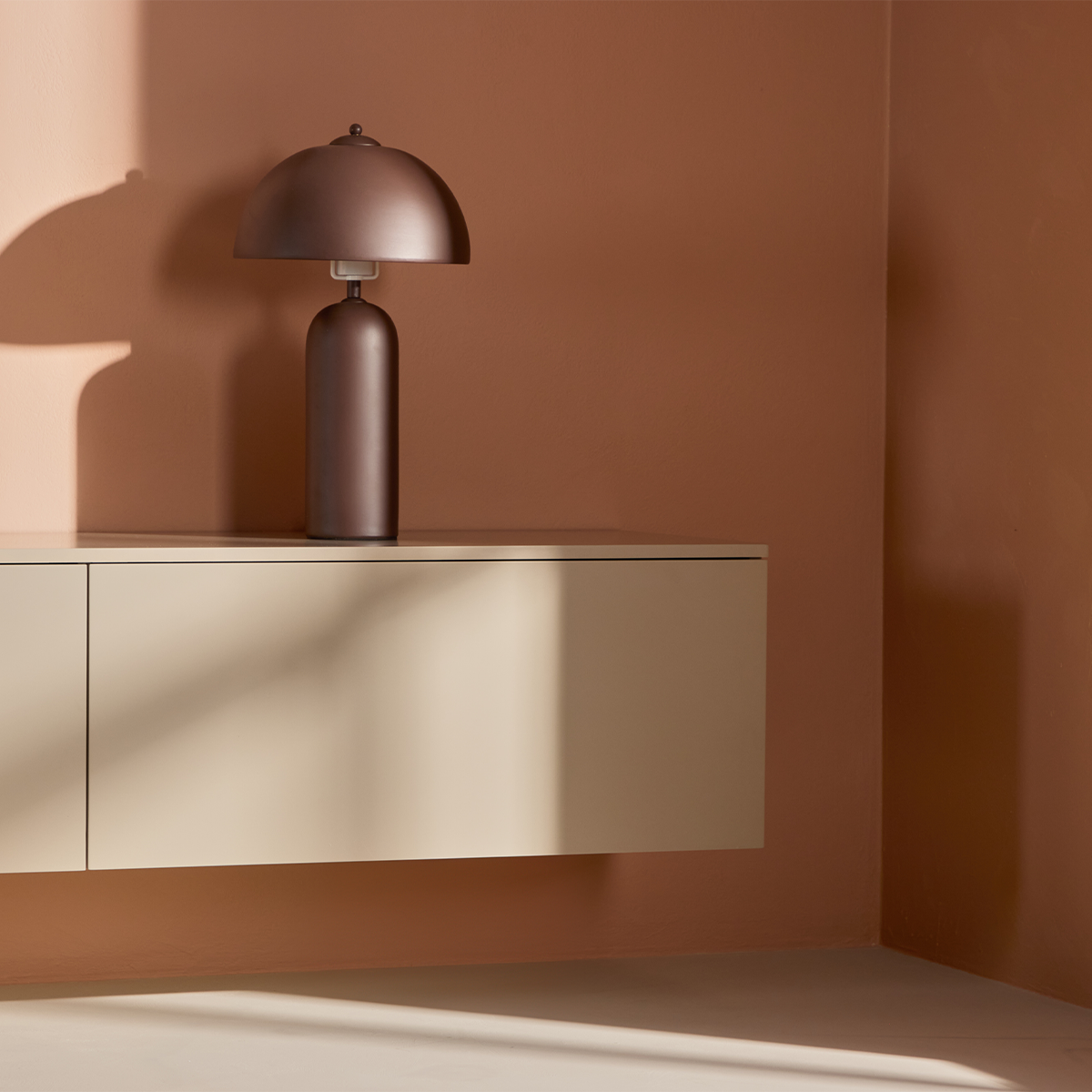 Houten dressoir Leona Beige