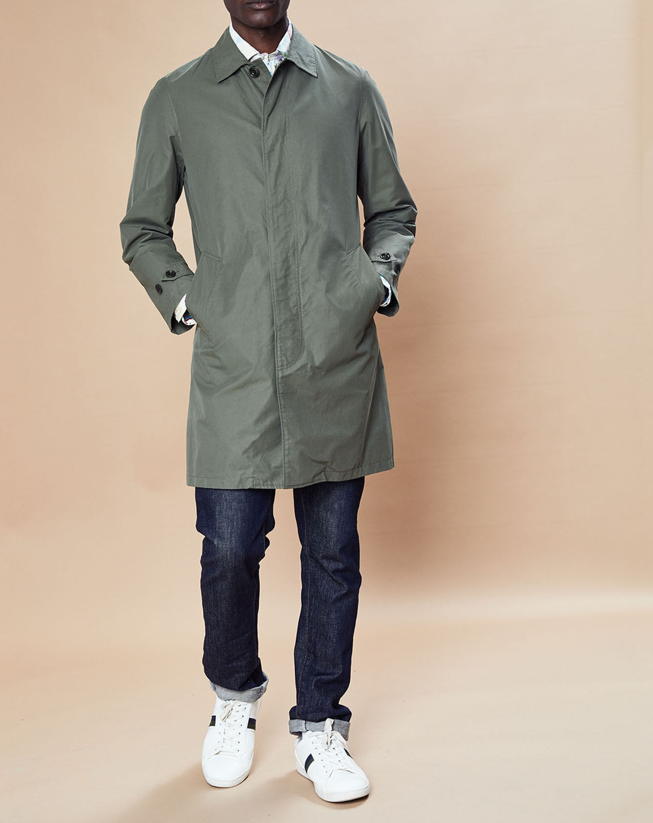 Hartford Manteau imperméable Jorrow kaki